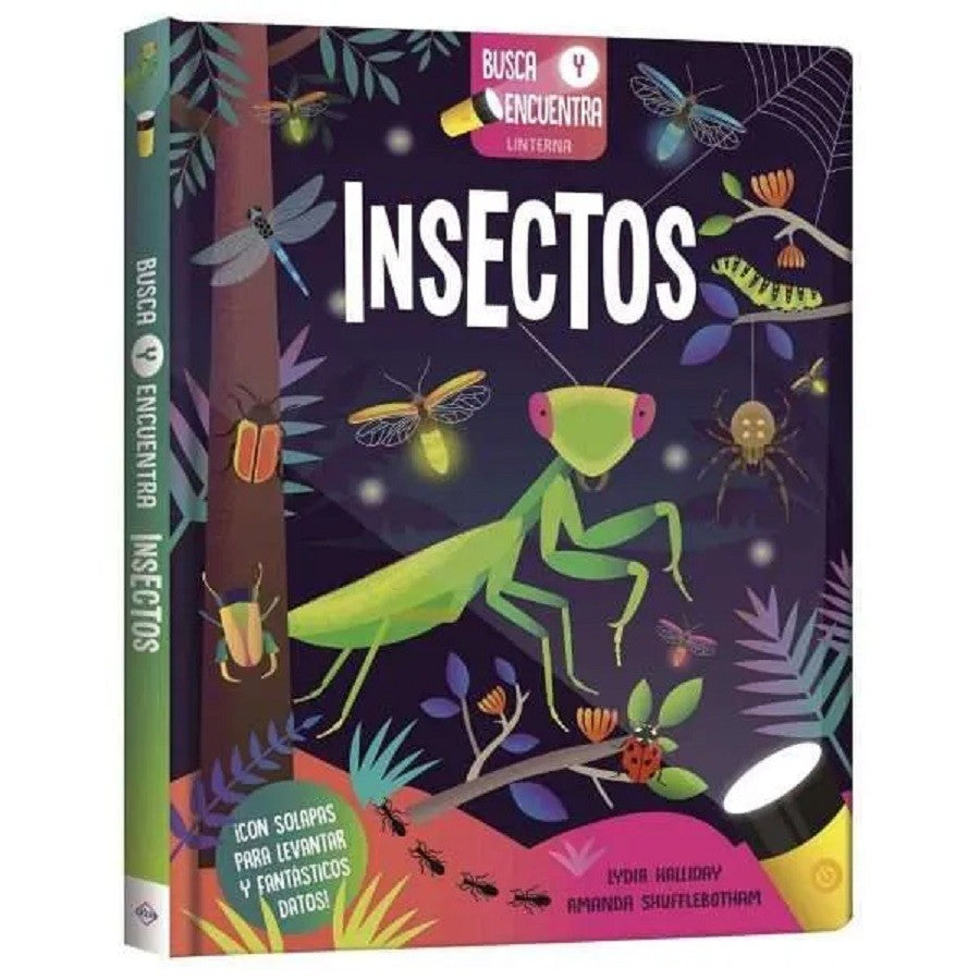 Busca Y Encuentra Con Linterna - Insectos