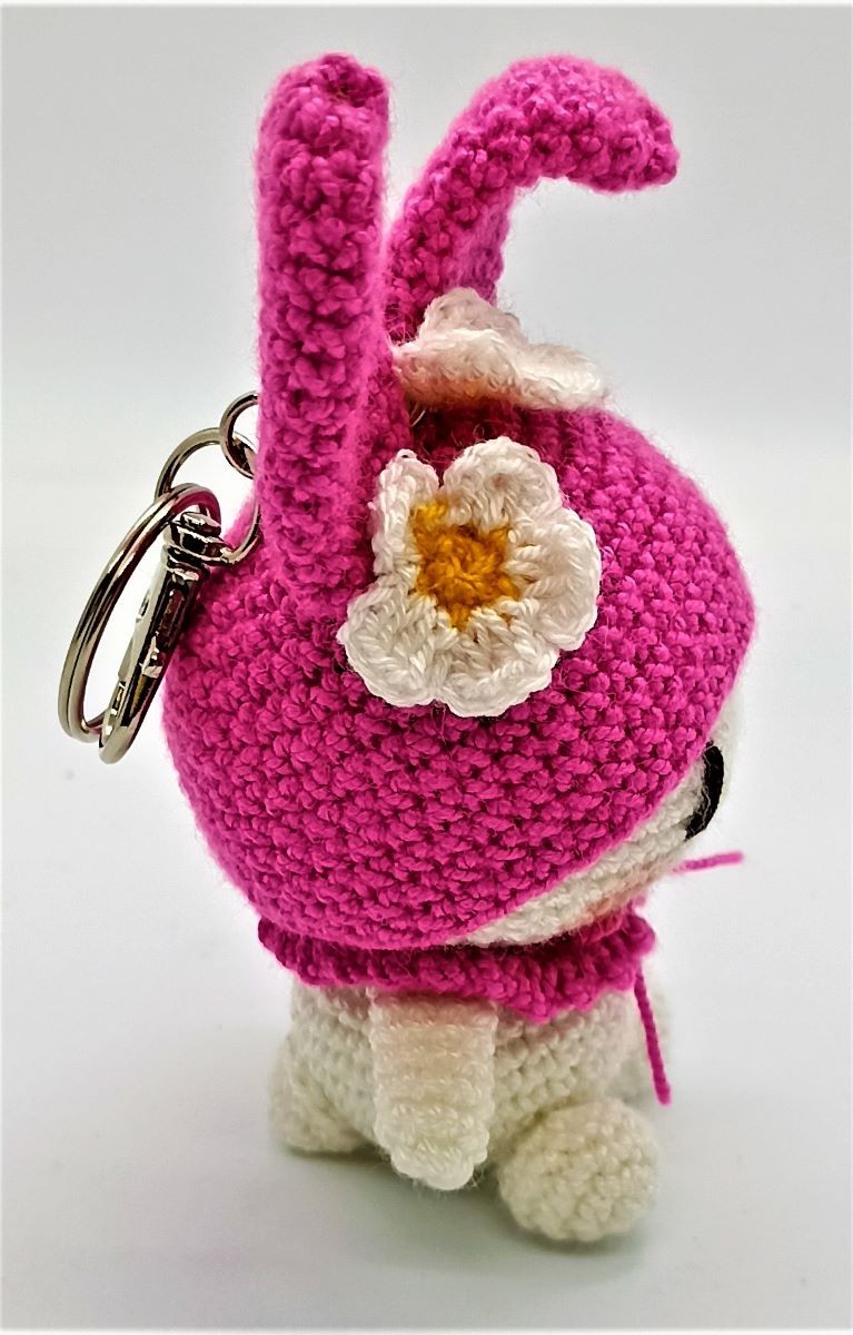 Amigurumi Llavero - Coneja Melodía