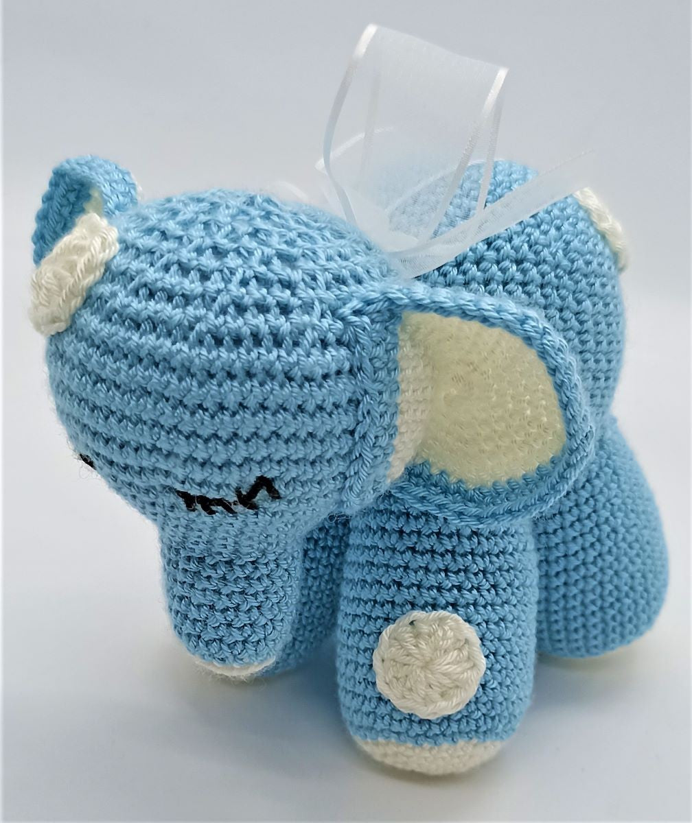 Amigurumi - Elefantito Azul
