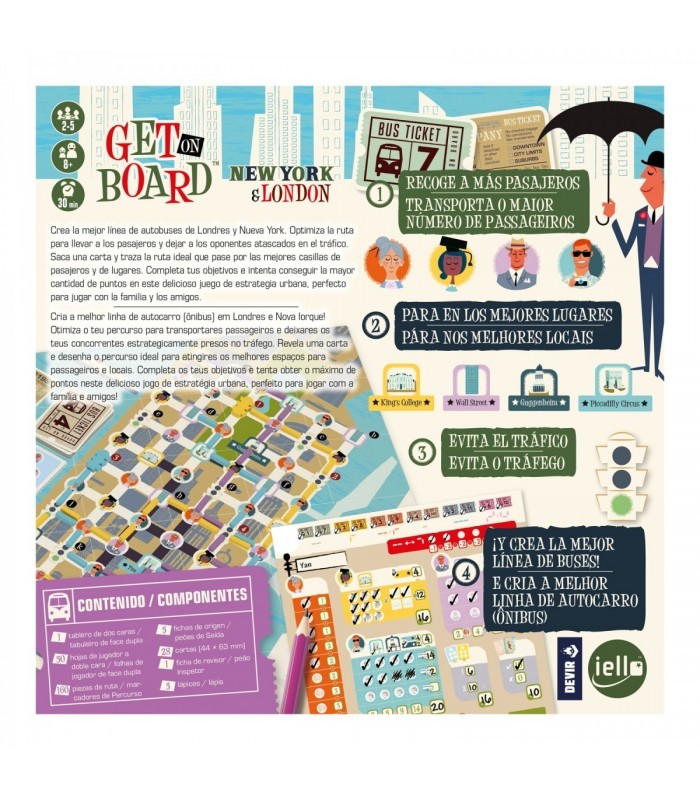 Get on Board: New York & London