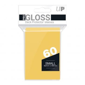 Fundas 62x89 mm - Small x 60 - Amarillo