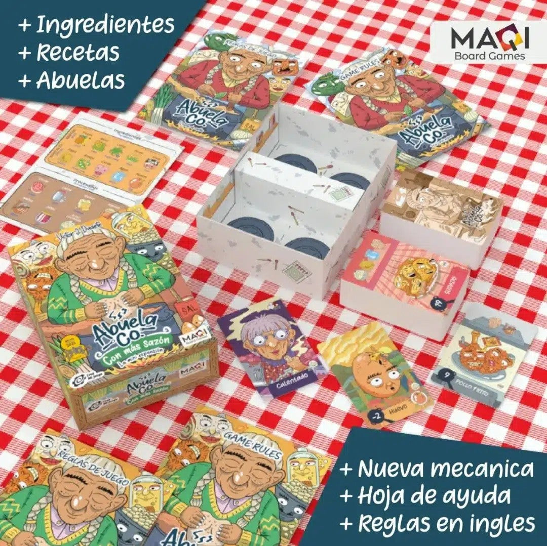 Abuela Co, Con Mas Sazón + Mini Expansión