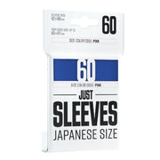Fundas 62x89 mm - Japanese Size x60 Azul - Just Sleeves