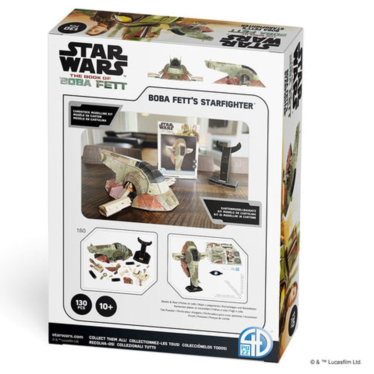 Rompecabezas Star Wars Story of Boba Fett: Boba Fett's Starfighter