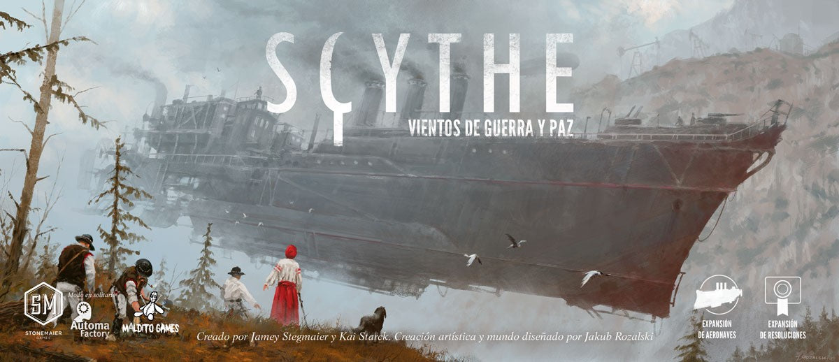 Scythe: Vientos de Guerra y Paz + Promos (37 - 42)