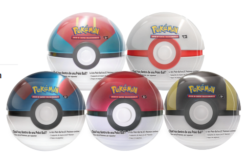Pokémon TCG: September Incrementals - PokeBola Tin x 1 - ESP