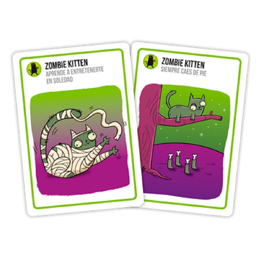 Zombie Kittens - Juego de Cartas