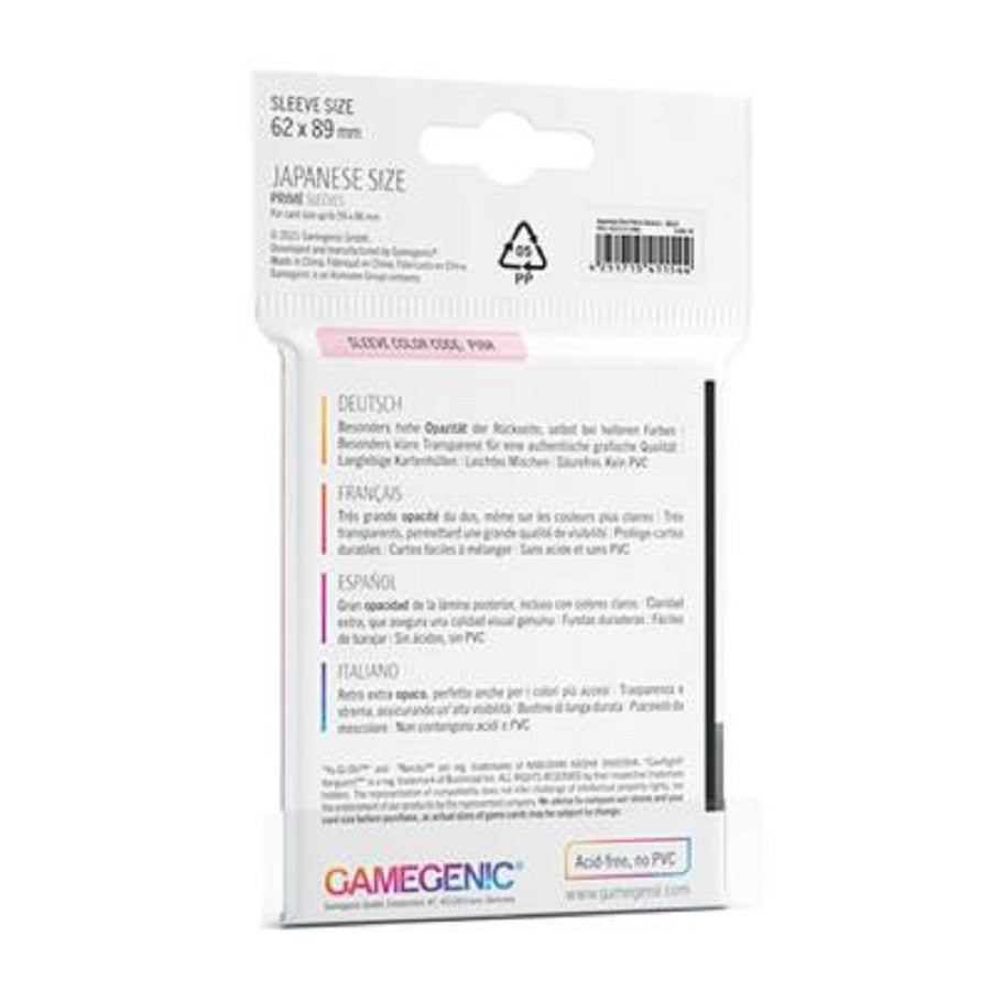 Fundas 62x89mm - Japanese Size x60 Negro - Prime Sleeves