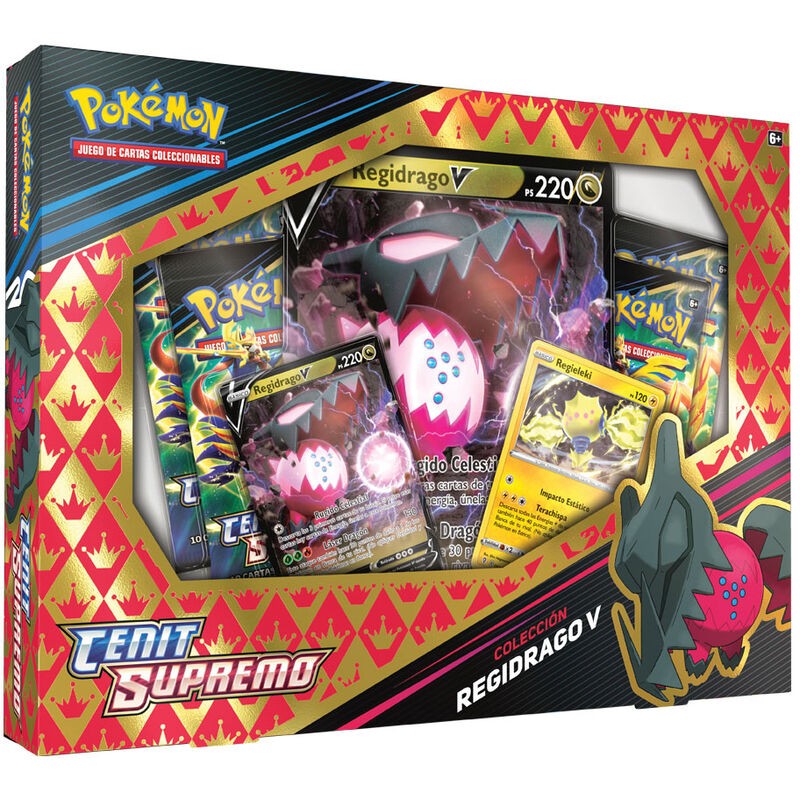 Pokémon: Regieleki V y Regidrago V de Cenit Supremo