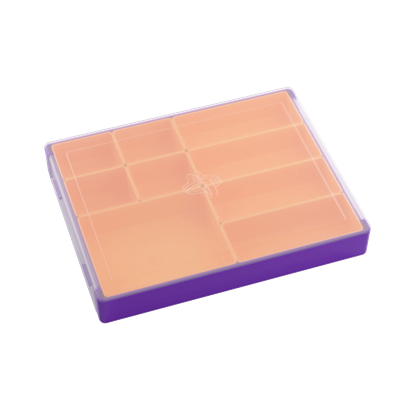 Caja Grande Token Silo morado Y naranja