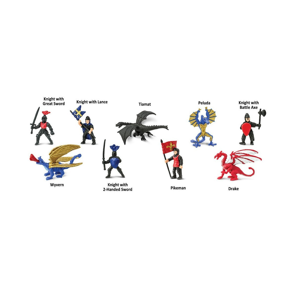 Figuras Coleccionables Caballeros & Dragones 2