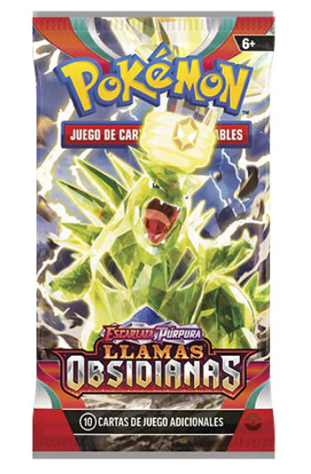 Pokémon - Llamas Obsidianas (Sobre Individual) - ESP