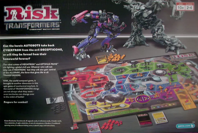 Risk: Transformers – Cybertron Battle Edition - (2007)