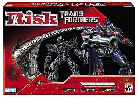 Risk: Transformers – Cybertron Battle Edition - (2007)