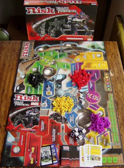 Risk: Transformers – Cybertron Battle Edition - (2007)