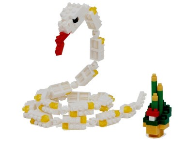 White Snake - nanoblock