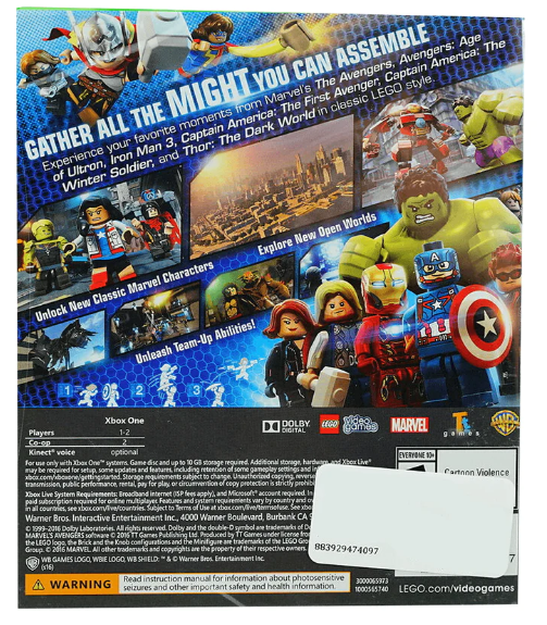 LEGO Marvel Avengers - (XBOX ONE) U