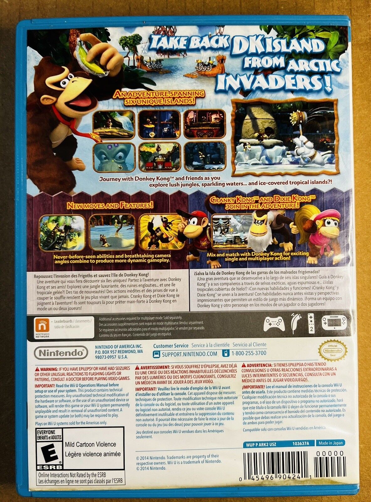 Nintendo selects: Donkey Kong Country Tropical Freeze - (WiiU) - AB
