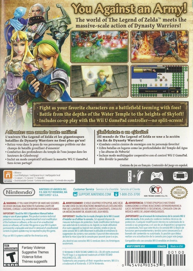 Hyrule Warriors - (WiiU) - AB