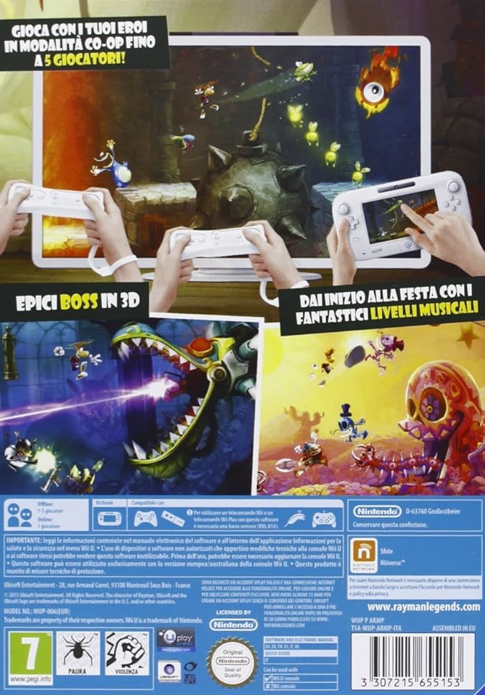 Rayman Legends - (WiiU)