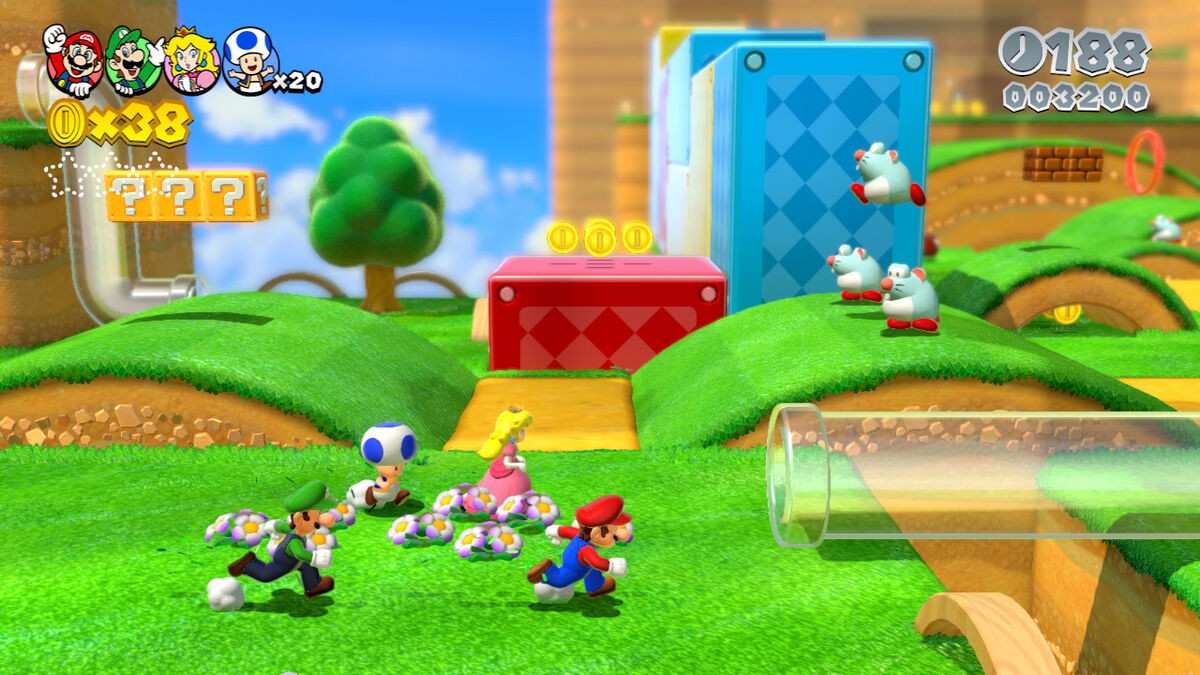 Nintendo Selects: Super Mario 3D World - (WiiU)