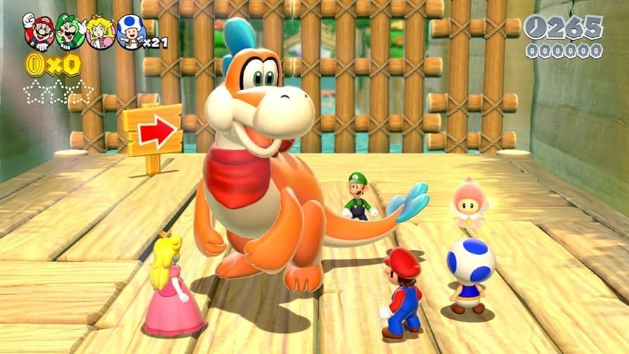 Nintendo Selects: Super Mario 3D World - (WiiU)