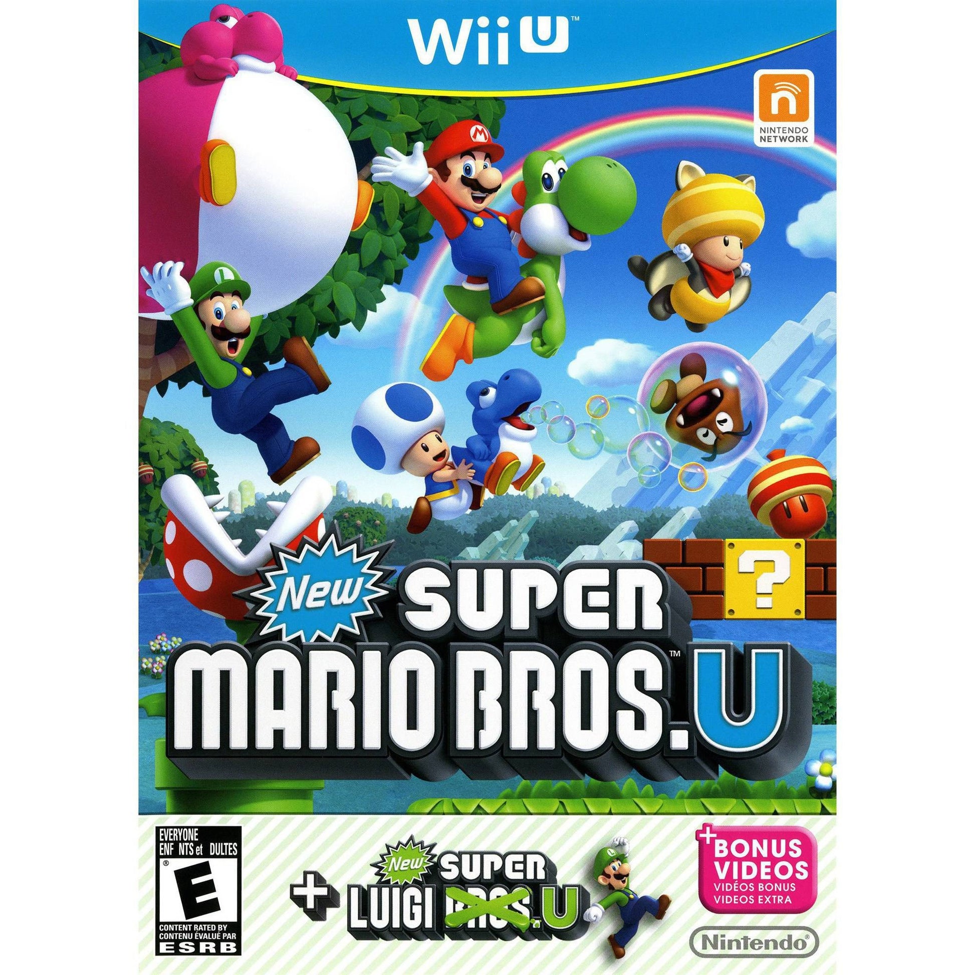 New Super Mario Bros U + New Super Luigi U - (WiiU)