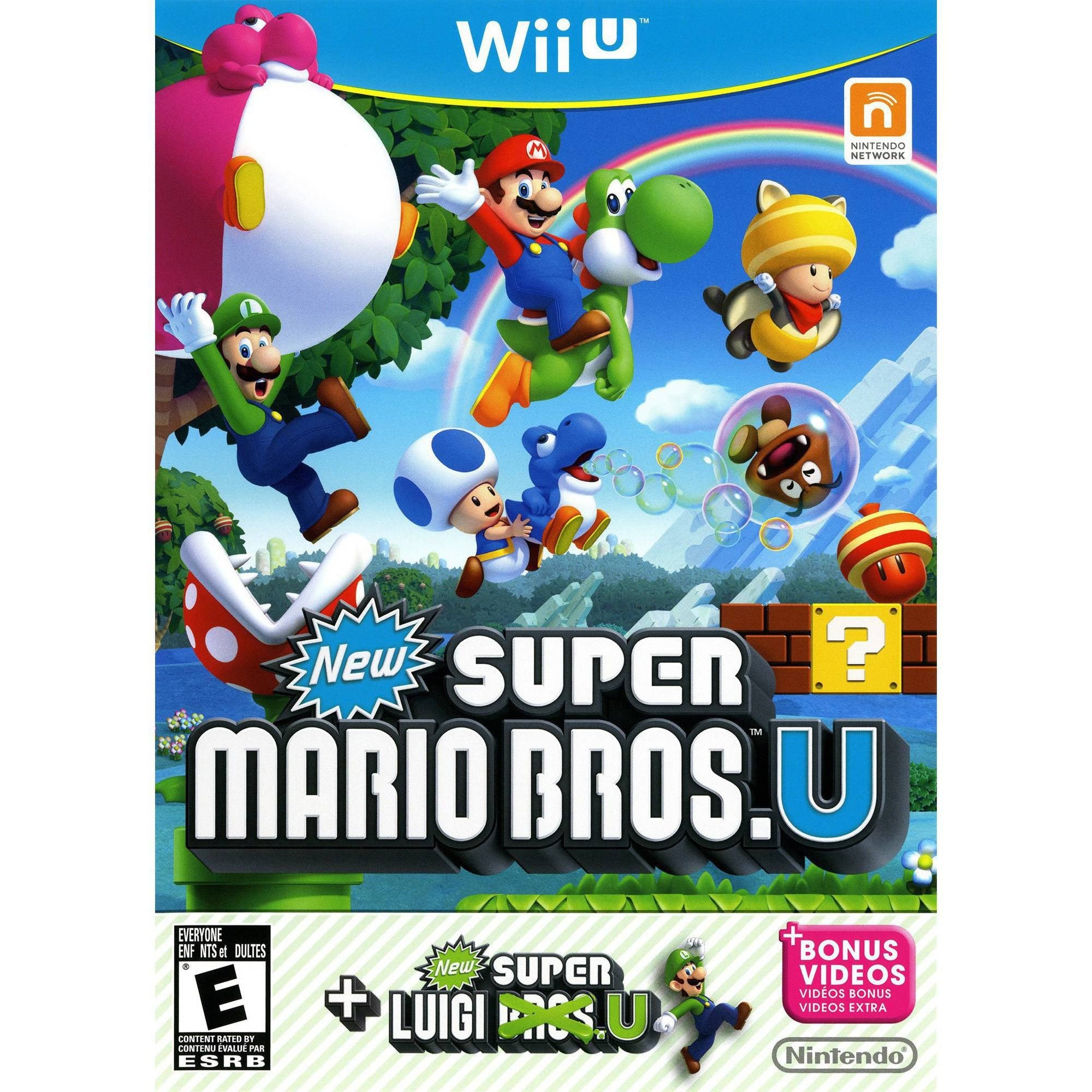 New Super Mario Bros U + New Super Luigi U - (WiiU)