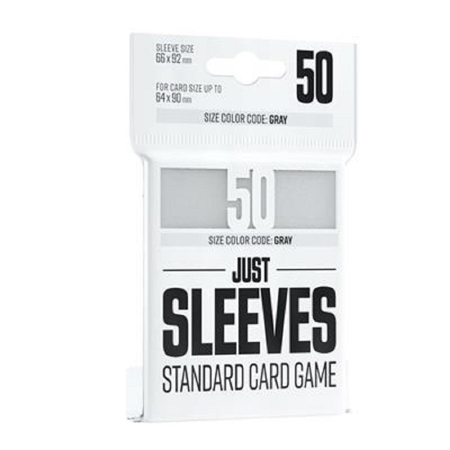 Fundas 66x92 mm - Just Sleeves Standard x 50 - Blanco
