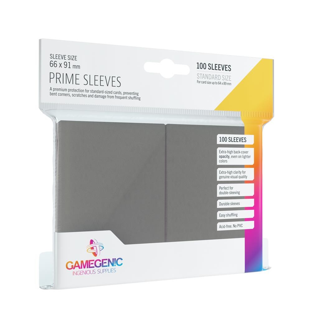 Fundas 66x91 mm - Prime Sleeves x100 - Black