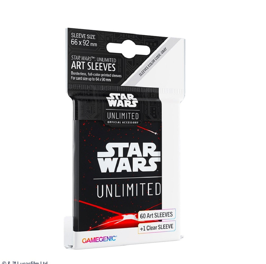 Fundas Star Wars 66x92mm x60 - Space Red