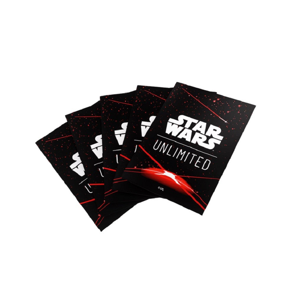 Fundas Star Wars 66x92mm x60 - Space Red