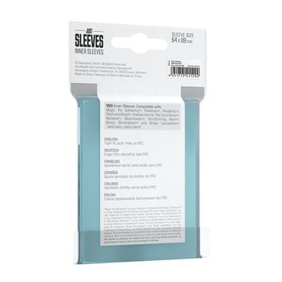 Fundas 64x89 mm - Inner x100 - Transparente