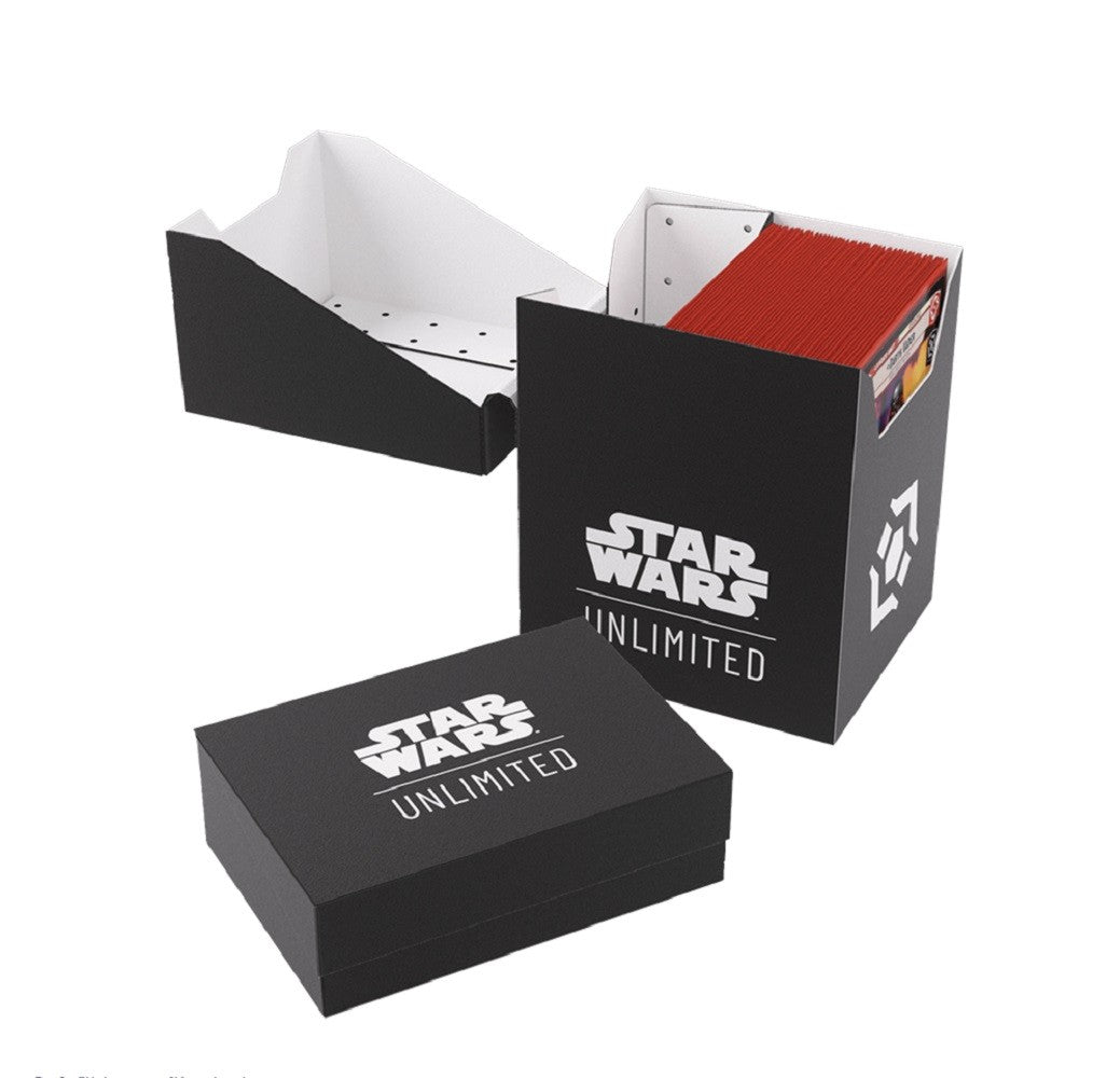 StarWars™ Unlimited: Deck Box - Soft Crate Negro