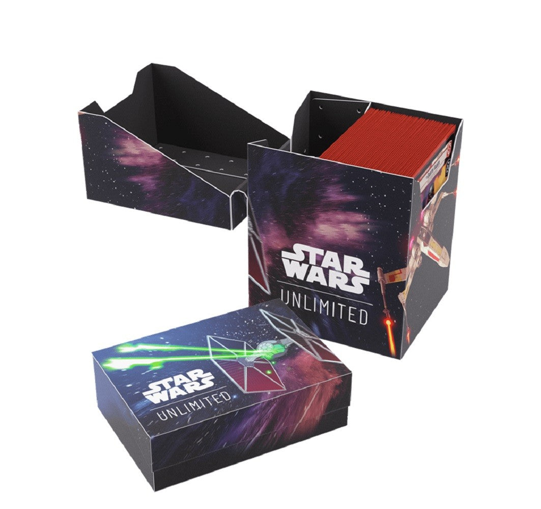 StarWars™ Unlimited: Deck Box - Soft Crate X-Wing/TIE Fighter
