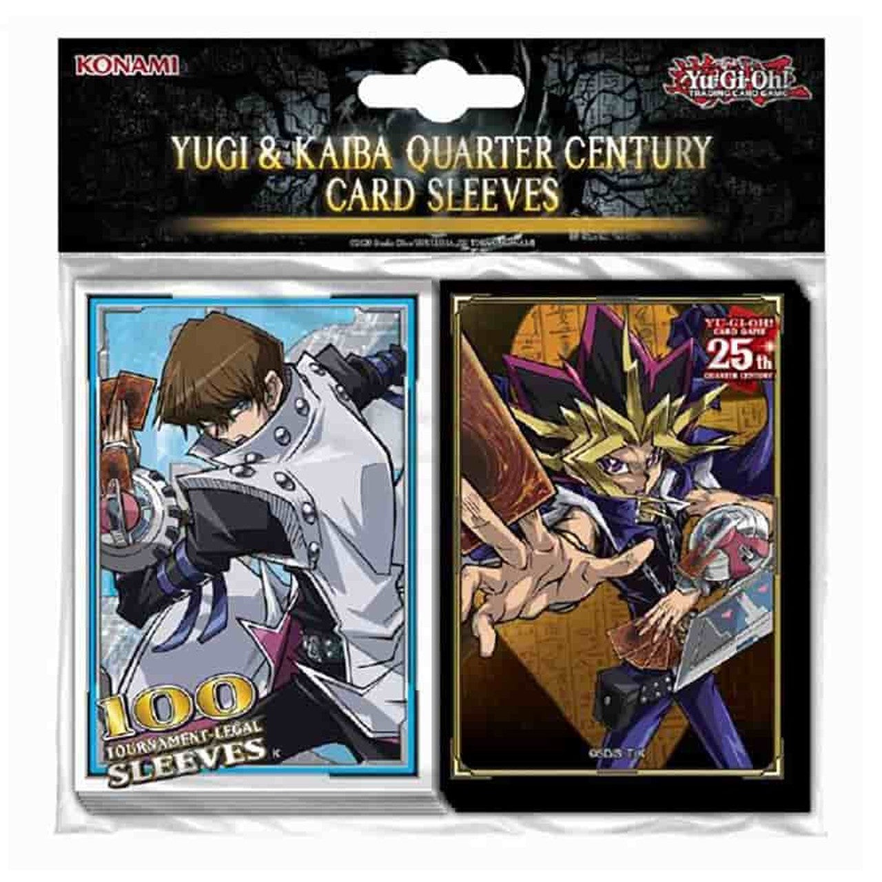 Fundas 62x89 Yugi and Kaiba Quarter Century