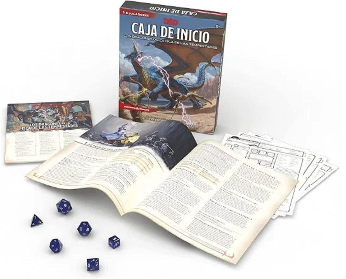 Caja de inicio D&D: Los dragones de la isla de las tempestades