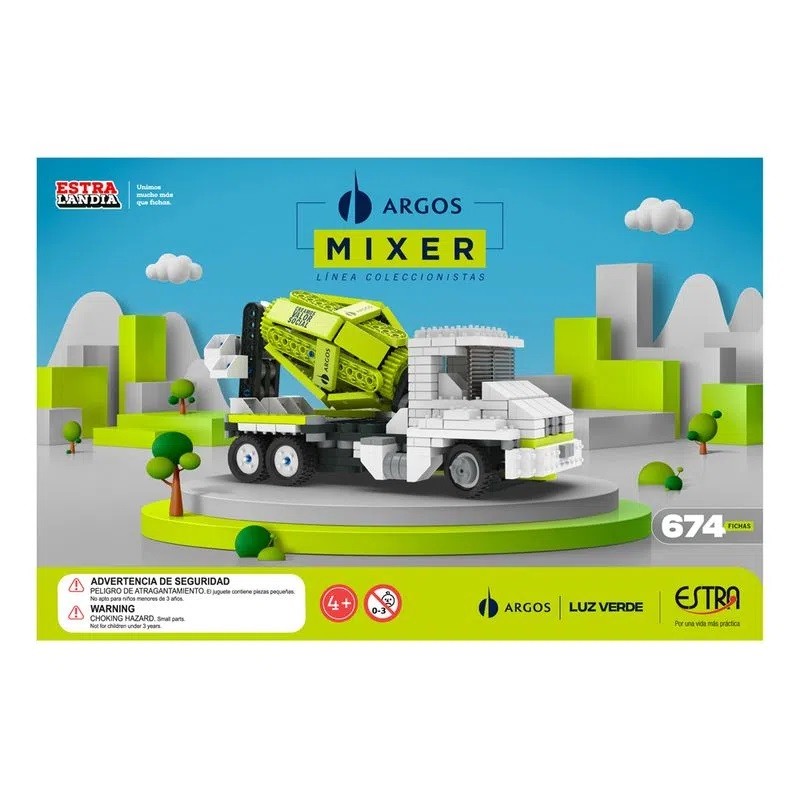 Estralandia Genio Mecanico Mixer-Argos 674 Fichas