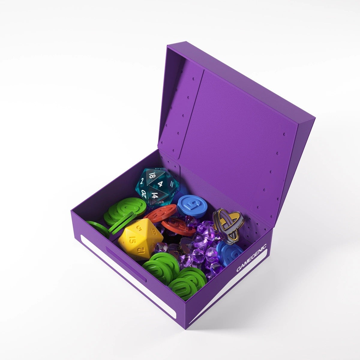 Token Holder Caja Para Cartas Y Fichas - Morado