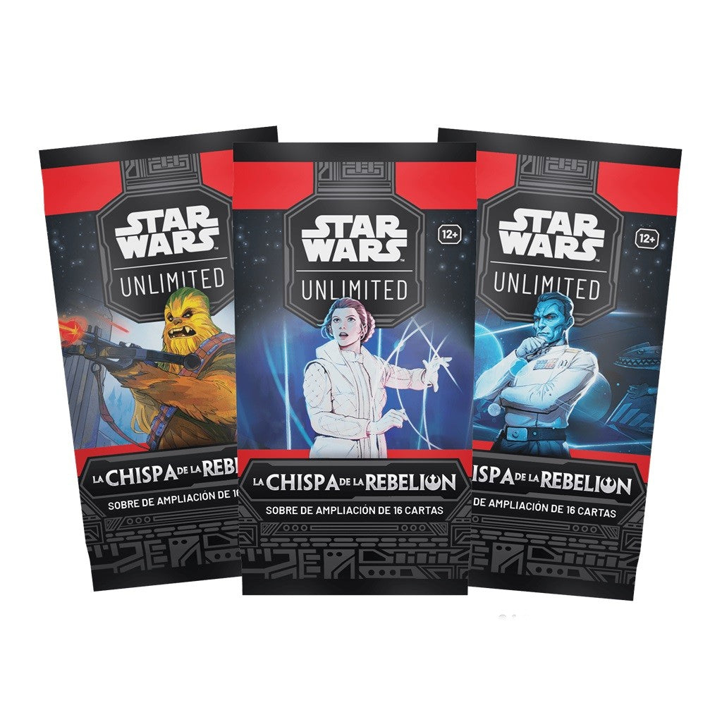 Sobres StarWars™ Unlimited: La chispa de la rebelión - Español