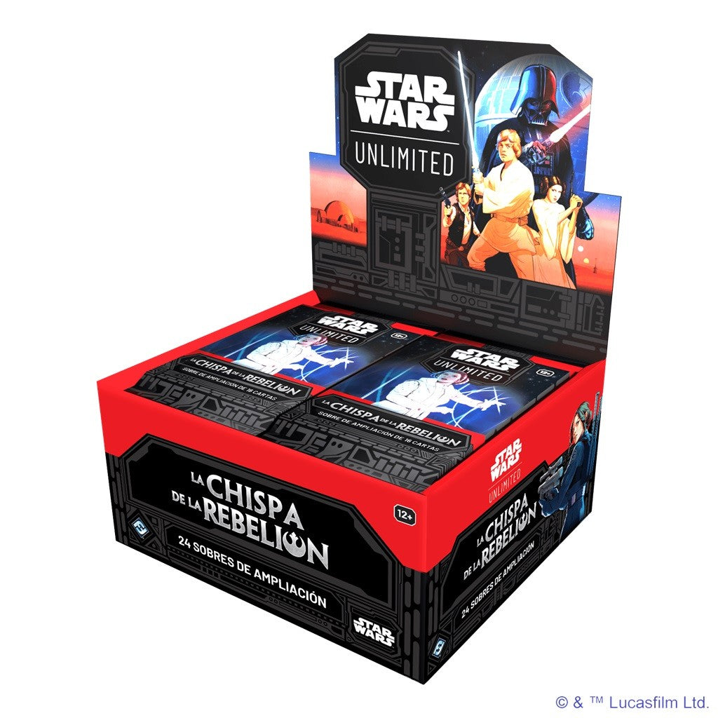 StarWars™ Unlimited: La chispa de la rebelión - Caja x 24 Sobres - Español