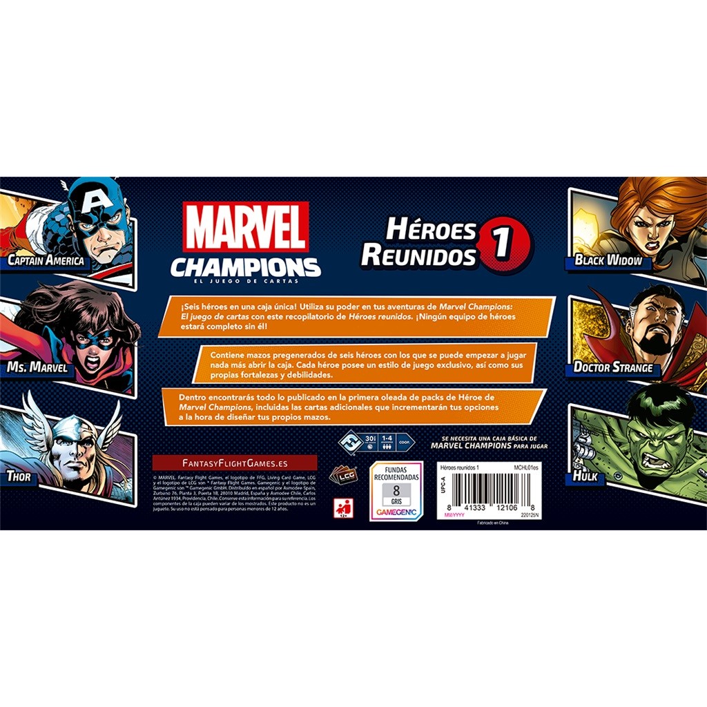 Marvel Champions LCG: Héroes Reunidos 1