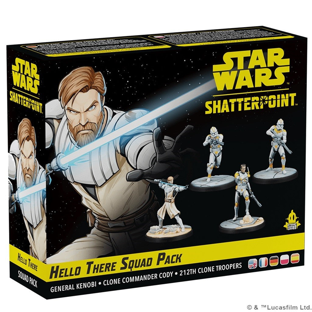 Star Wars Shatterpoint: Hello There General Obi-Wan Kenobi Squad Pack