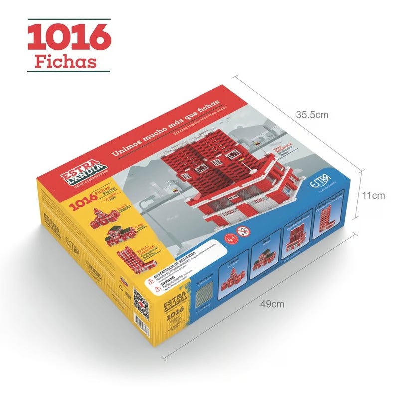 Estralandia Genio Constructor 1016 Fichas
