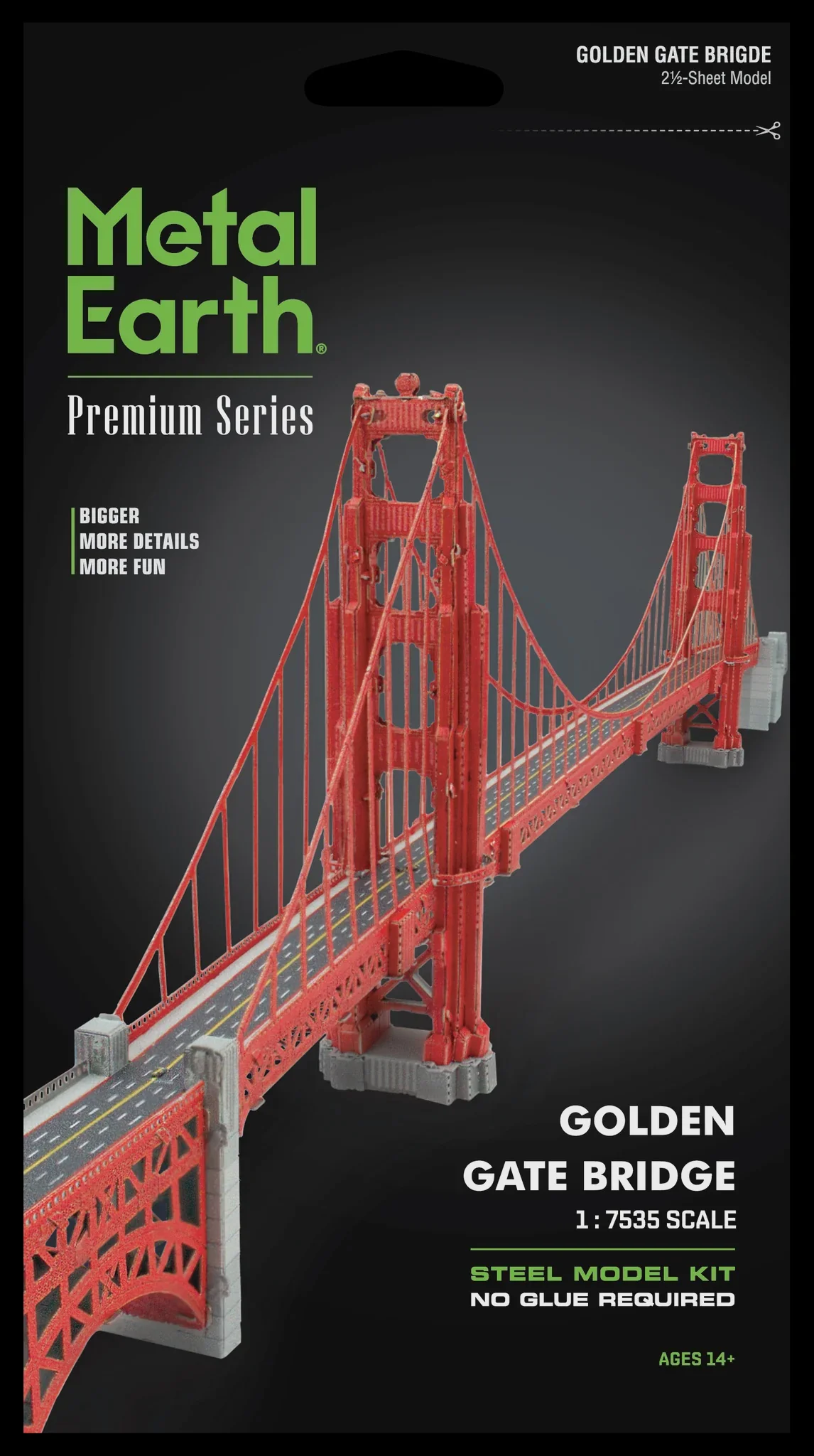 Golden Gate Bridge - Metal Earth