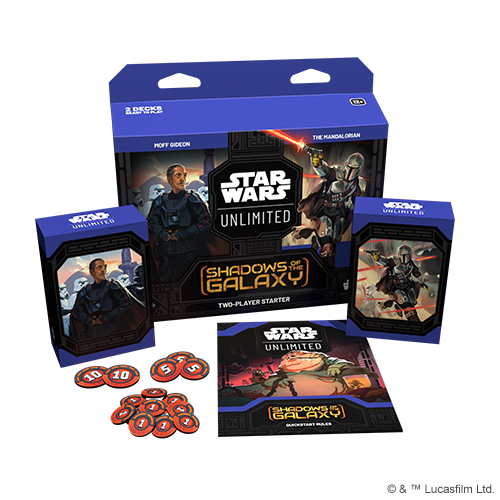 StarWars™ Unlimited: Shadows of the Galaxy - Caja de Inicio 2 jugadores - Ing