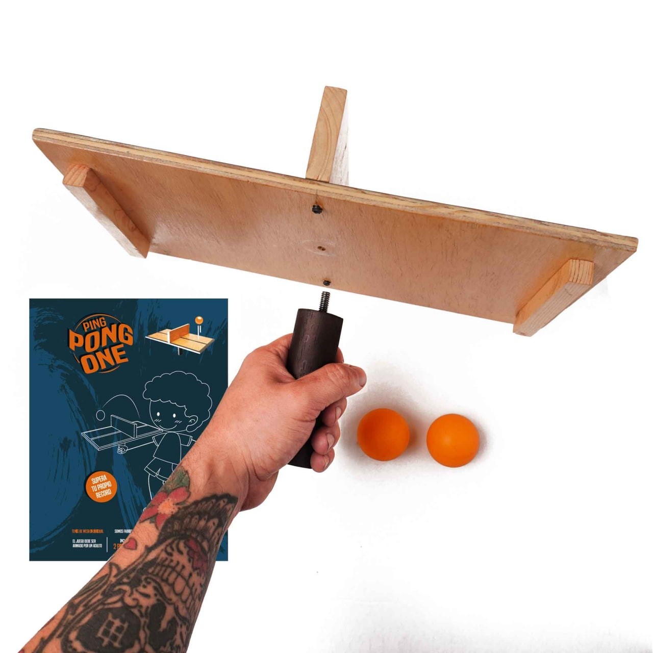 Ping Pong One - Juego Mesa Artesanal