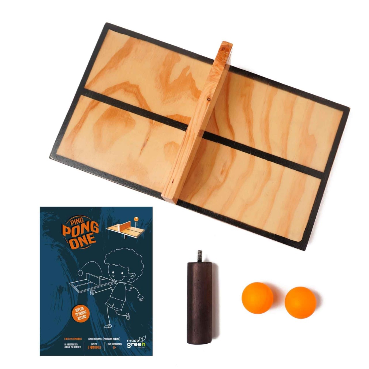 Ping Pong One - Juego Mesa Artesanal