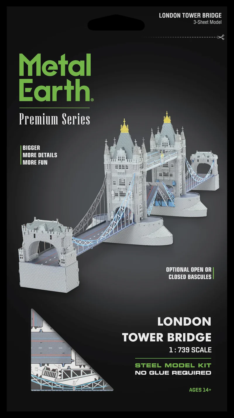 London Tower Bridge - Metal Earth