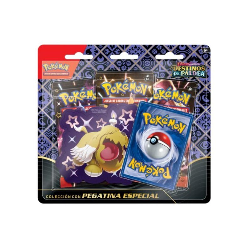 Pokémon Pack X 3 Sobres Escarlata Y Púrpura Destino De Palea - Greavard